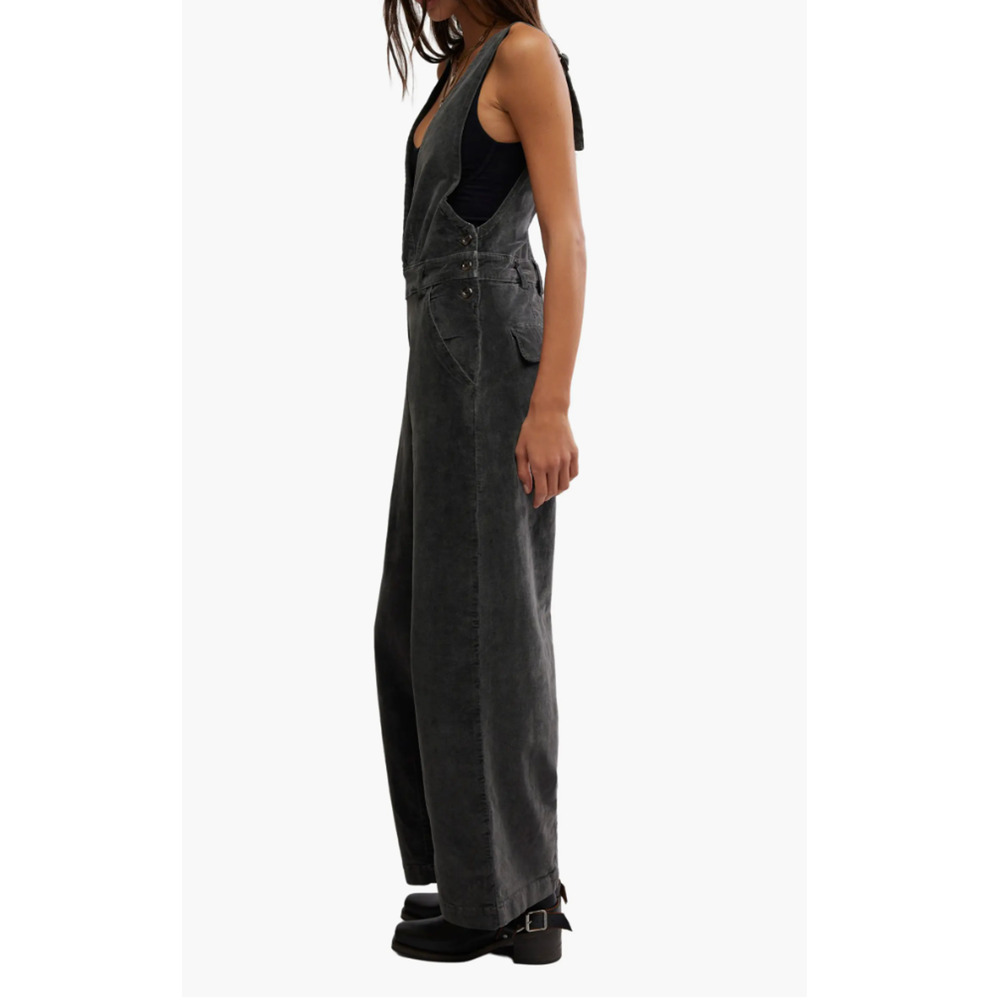 FREE PEOPLE New Mara Cord Overalls Jumpsuit // 10 - Picture 15 of 16
